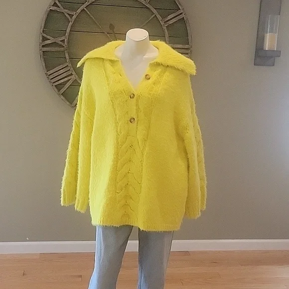 Free People Lemon Tonic Sweater